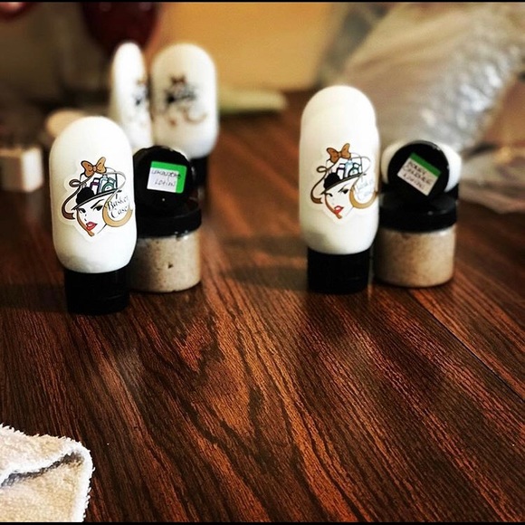 Homemade lotion and walnut body scrub for sale. - Picture 1 of 2